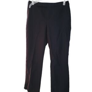 Lauren Ralph Lauren‎ Camaron Pants Size 10 Blue Classic Mid Rise Work Tail